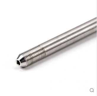 316/316L 3/8" O.D Medium  pressure tube, hose with tapered threads, water jet cutter,  20000PSI